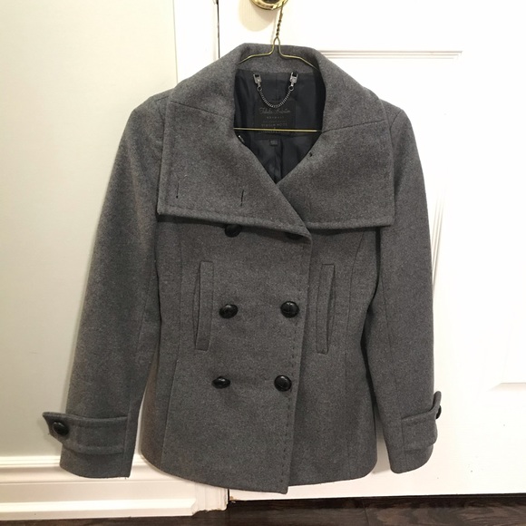 Aritzia Talula Babaton double breasted pea coat - Picture 2 of 5